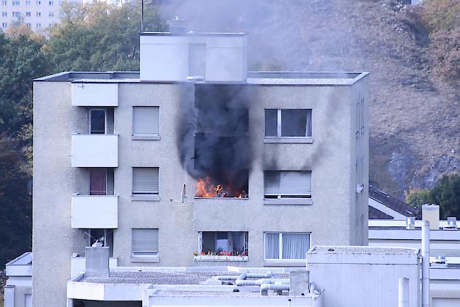 Am Donnerstagmittag wurde der Polizei ein Brand in einem Mehrfamilienhaus gemeldet. Das Feuer konnte rasch gelöscht werden. 