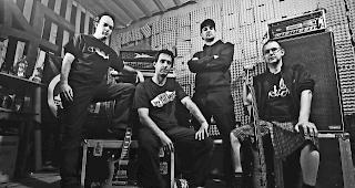 Ein Vierteljahrhundert. Ulysse Tscherrig, Daniel Bumann, Thomas Lochmatter und Daniel Schmid (von links).  