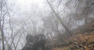 Schlechte Wetterverh&auml;ltnisse und steiles Gel&auml;nde erschwerten die Bergungsarbeiten des t&ouml;dlich verungl&uuml;ckten Mannes.