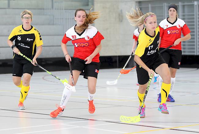 Die Damen der UHC Visper Lions konnten den Leader erfolgreich bezwingen.