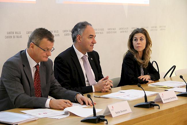 An einer Pressekonferenz am Dienstagmorgen ist der Kantonale Hochschulbericht präsentiert worden.