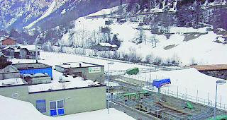 Die ARA beim Dorfeingang von St. Niklaus.