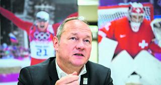 Unbeirrt. J&uuml;rg Stahl, Pr&auml;sident von Swiss Olympic.  