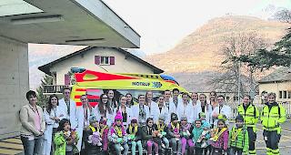 Die Angst genommen. Der Einsatz der Teddy-&Auml;rzte begeisterte die Kleinen. 