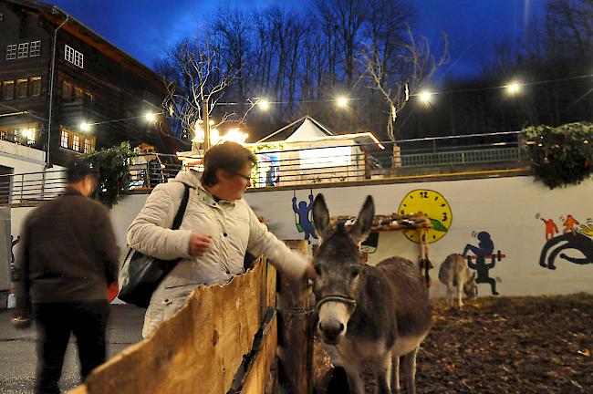 Impressionen vom Gommer Adventsmarkt.