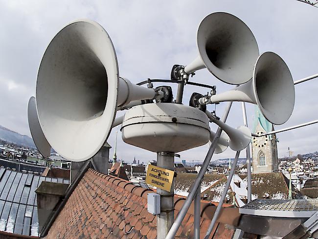 Am Mittwoch findet der nationale Sirenentest statt. (Symbolbild)