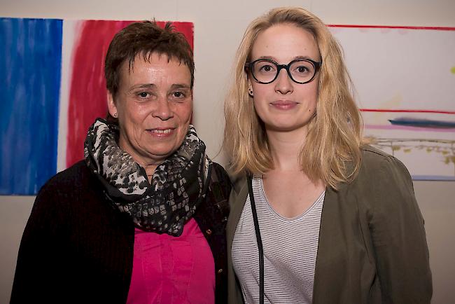 Monique (57) und Sandra Furrer (27), beide aus Stalden.