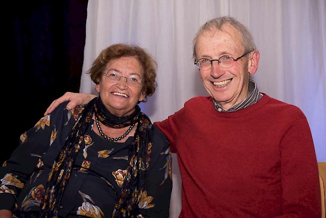 Reinhard (75) Schwery und Marie Therese Schwery (75), beide aus Brig.