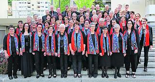 Rund 60 Stimmen. Der Visper Martinschor z&auml;hlt um die 60 Aktivmitglieder. 