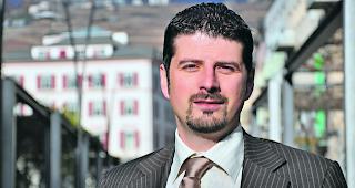 Wieder zur&uuml;ck. CVP-Mann Yannick Buttet.  
