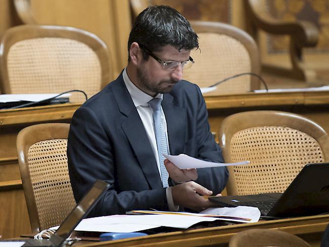 Der wegen Stalking-Vorwürfen in die Schlagzeilen geratene Nationalrat Yannick Buttet tritt per sofort vom CVP-Vizepräsidium zurück. (Archivbild)