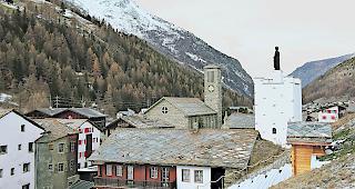 Saas-Grund besteht aus f&uuml;nf Weilern.