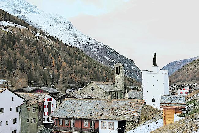 Saas-Grund besteht aus fünf Weilern.