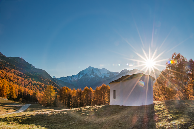 «Herbststimmung auf der Hannigalp Grächen»