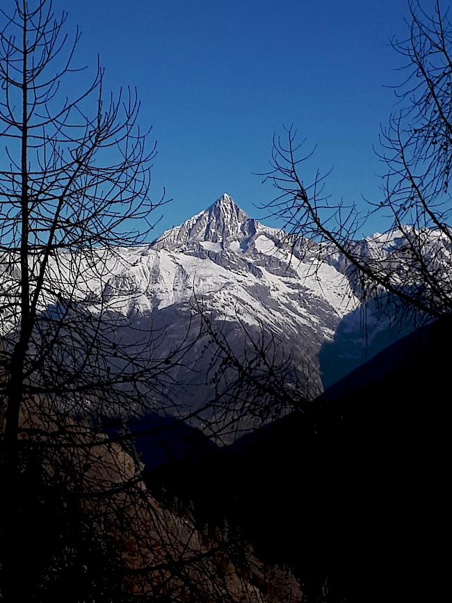 Weiler Schweiben in Richtung Bietschhorn