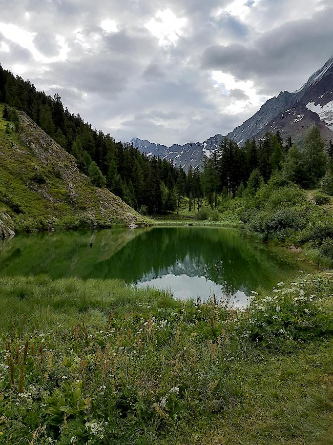 Schwarzsee im Lötschental.