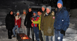 Von links: Sandra Tupani, Nina Fluri, Rahel Bellwald, Patrick Kuonen, Silvia Schmidt, Christian Schenker, Fabian Schalbetter, Sandro Bumann und Nils Ravenshorst.