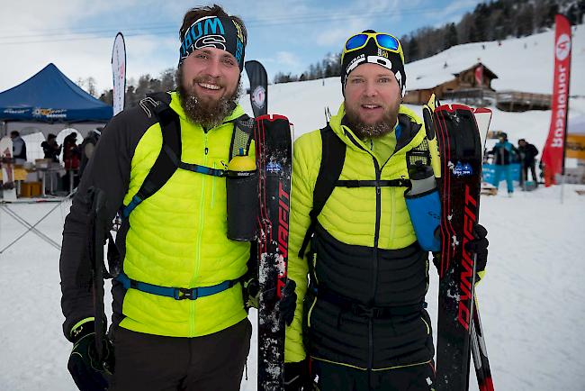 Patrick (28) und Martin (30), beide aus Grächen.