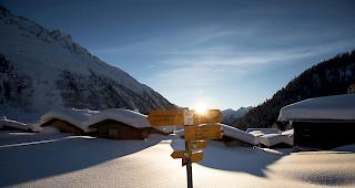 Im Winterkleid. Impressionen aus den Oberwalliser Destinationen (Bild: L&ouml;tschental).