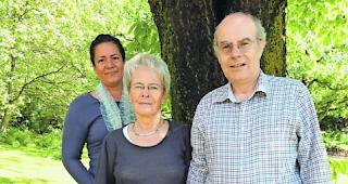 Bew&auml;hrte Kr&auml;fte. Von links: Melanie Veser, Gabriele und Hilmar Gertschen: Am Neujahrstag ist dieses Trio in der Kirche von St. German zu h&ouml;ren. 
