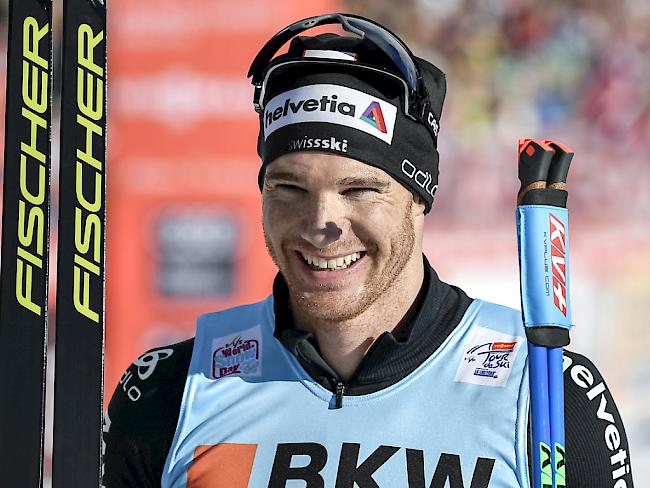 Sieg am Sonntag? Tour-de-Ski-Leader Dario Cologna.