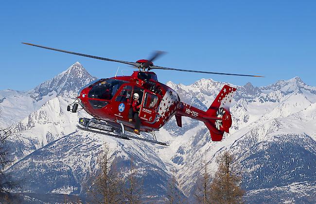 Ab Dienstag: Heli-Shuttle von Blatten auf die Riederalp.