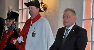 Staatsratspr&auml;sident Jacques Melly w&uuml;nschte allen geladenen G&auml;sten ein gl&uuml;ckliches neues Jahr.