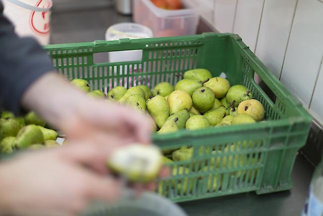 Heuer Mangelware. Wegen des Frühjahrsfrost im vergangenen Jahr ist der Lagerbestand an Birnen tiefer als sonst.