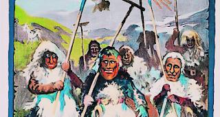 Bereits vor 100 Jahren ein Filmstar. Plakat f&uuml;r den Film &laquo;Unbekannte Schweiz&raquo; von 1916. 