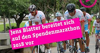 Am 3. August startet die Ausgabe 2018 von Blatters Spendenmarathon.