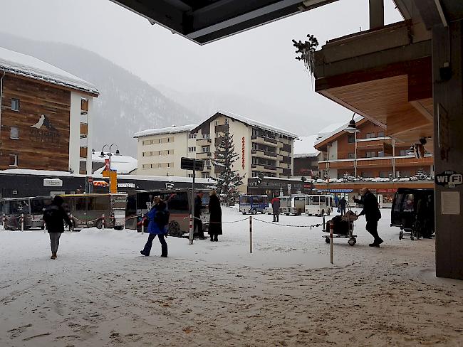 Zermatt ist derzeit erneut nur per Bahn erreichbar.