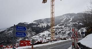 Ab 20.00 Uhr am Sonntagabend ist die Strasse ins Saastal ab Stalden gesperrt. 