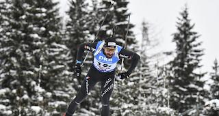 Benjamin Weger belegt in Antholz den 13. Platz. 