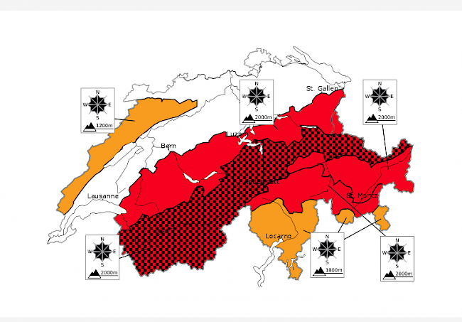 Im Wallis herrscht derzeit mit Stufe 5 sehr grosse Lawinengefahr.