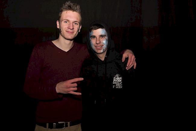 Andrin Truffer (18), Grächen und Damian Schnyder (21), Steg.