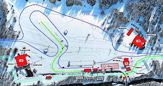 Immer gr&ouml;sser. Das Start-/Zielgel&auml;nde beim Nordischen Zentrum in Ulrichen: F&uuml;r die WM hat man erneut 350000 Franken investiert. 