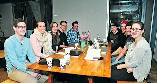 Mit frischen Kr&auml;ften. Das neue OK des Open Air Lax (von links): Marco Mariotto, Anja Walker, Giuliana Schmid, Simon Summermatter, Alexander Imoberdorf, Sven Zehnder, Janis Perren, Matthias Schwestermann und Angelika Wenger. Es fehlt Pascal Fluri.  