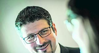 Wieder zur&uuml;ck. CVP-Mann Yannick Buttet. 