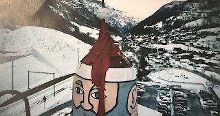 Der Zaniglaser Kirchturm soll auch k&uuml;nftig in ein Nikolauskleid geh&uuml;llt werden.