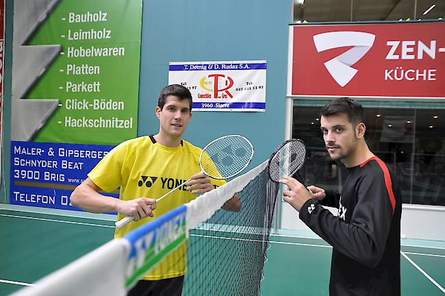 Marco Fux (l.) und Yoann Freysinger: An den Schweizer Meisterschaften in Morges können die beiden erst im Final aufeinandertreffen.