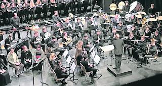 K&ouml;nnerinnen und K&ouml;nner. Das Walliser Blasorchester in Aktion: Am Samstag zeigt es sein K&ouml;nnen im Zentrum Sosta in Susten. 