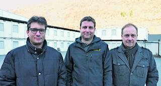 &laquo;Eine Genugtuung&raquo;. Beat Heynen, Peter Hefti und Bernhard Bovet (von links), stellvertretend f&uuml;r die 107 Einsprechenden. 