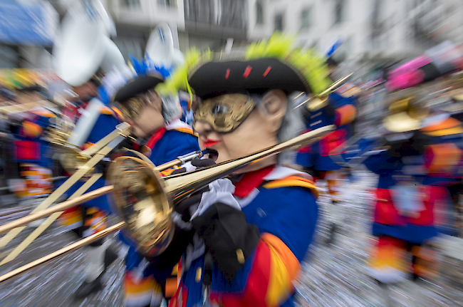 Die Luzerner Fasnacht ist in vollem Gange. (Archiv)