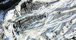 In den Alpen erreichten die Schneemengen im Januar Rekordniveau. 