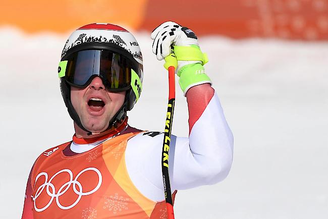 Zuerst Bronze, jetzt Silber: Beat Feuz und sein 2. Platz im Super-G.