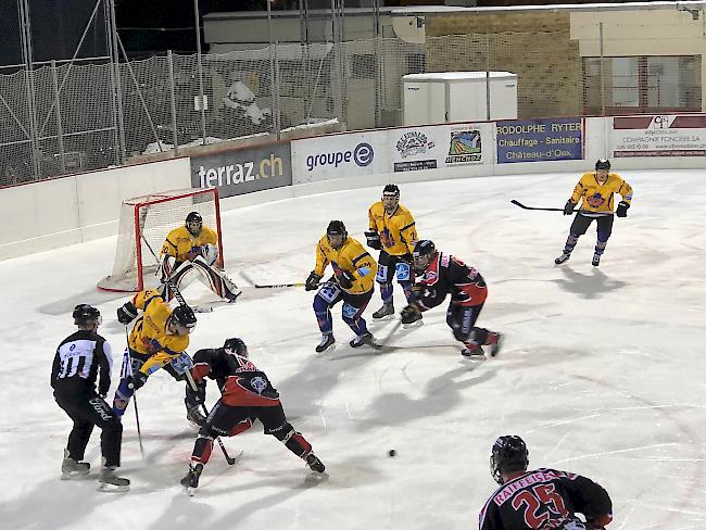 Der EHC Raron kann auch die zweite Partie des Playoff-Viertelfinals für sich entscheiden. 