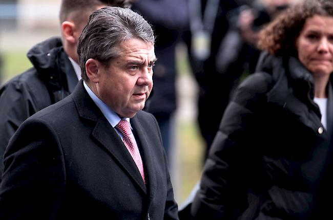 Sigmar Gabriel (SPD) hält an der Sicherheitskonferenz in München eine aussenpolitische Grundsatzrede.