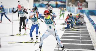 Beim Massenstartrennen der Biathletinnen &uuml;ber 12,5 km klassierte sich Lena H&auml;cki als beste Schweizerin auf Rang 23. 
