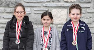 Einige der jungen Meister und Meisterinnen