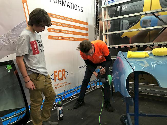 Impressionen von der Berufs- und Ausbildungsmesse «Your Challenge»